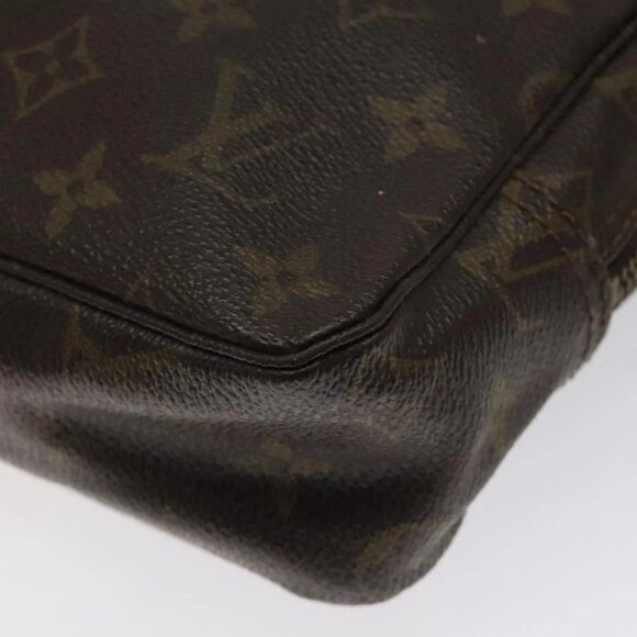 LOUIS VUITTON Monogram Trousse Toilette 23 Clutch Bag LV Auth - Picture 16 of 16